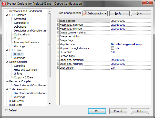 borland c++ builder tds file